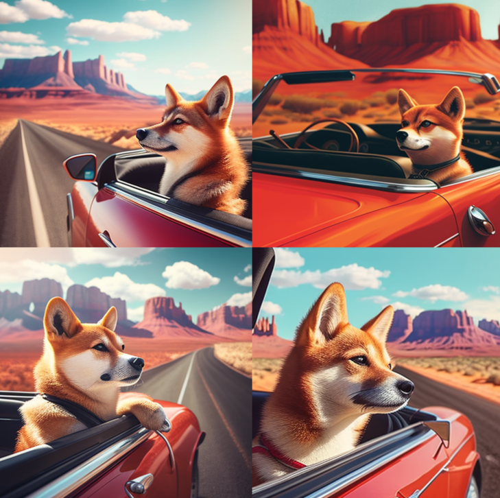 /imagine cruising down the city streets in a flashy red roadster… 예시